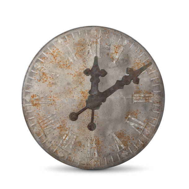 Bulova Metal Wall Clock & Reviews | Wayfair